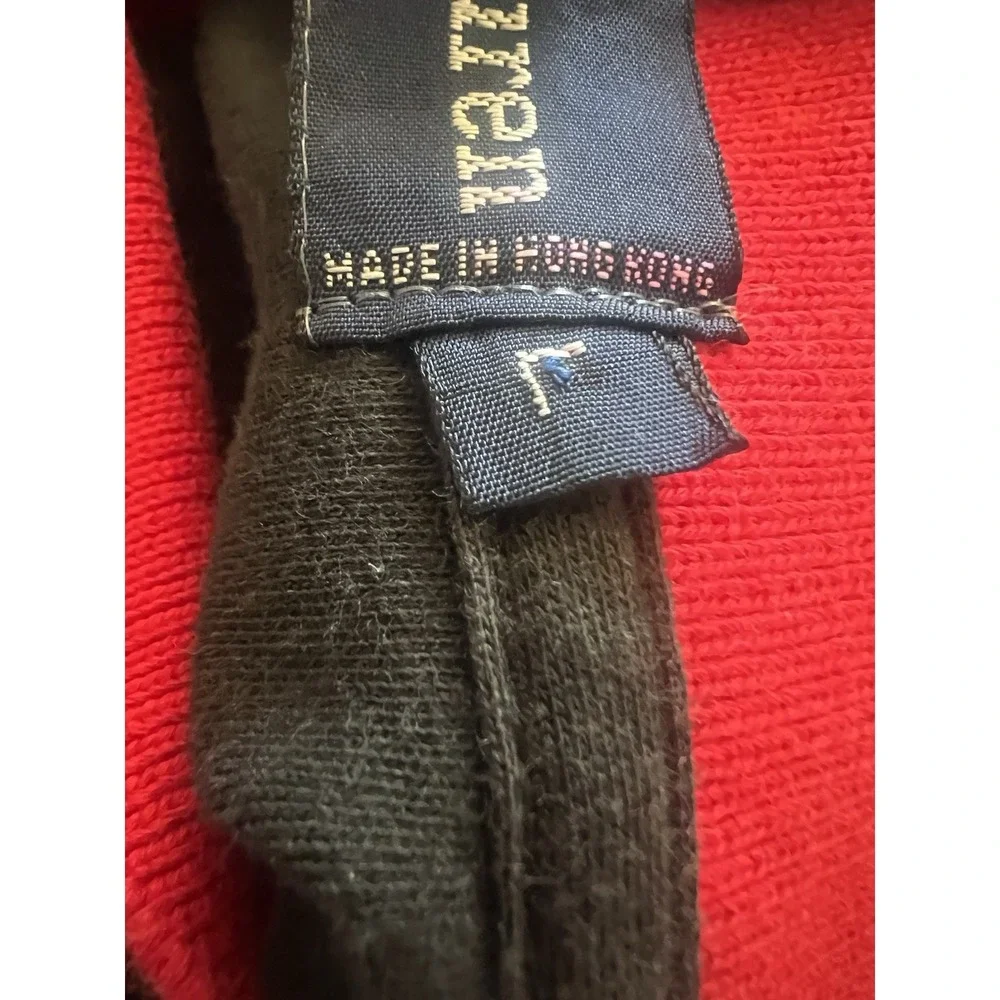 Vintage 90s Polo Ralph Lauren 1/4 Zip Suicide Ski Patch Pullover Mens Large‎